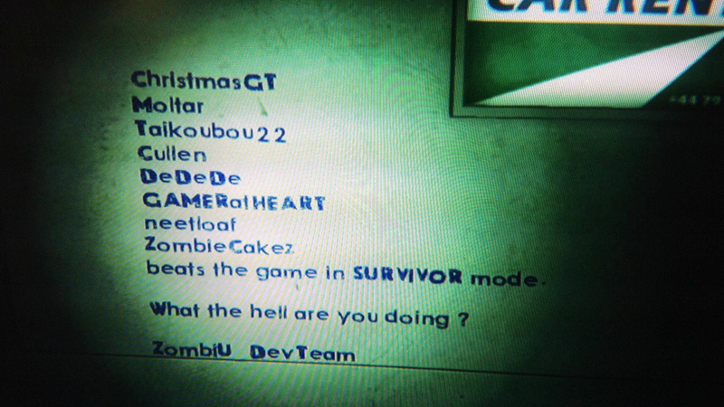 Illustration for article titled ZombiU Creators Weren't Sure Their Game's Hardest Mode Could Be Beaten. But Someone A Bunch of People Just Did.